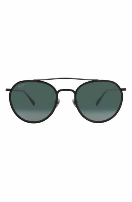 Maui Jim Bowline 53mm Polarized Round Sunglasses