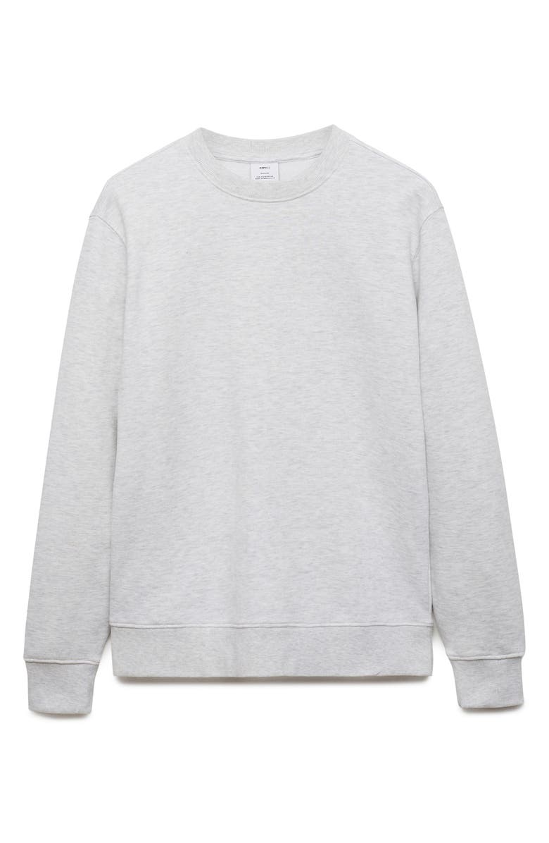 MANGO Regular Fit Cotton Sweatshirt, Main, color, 