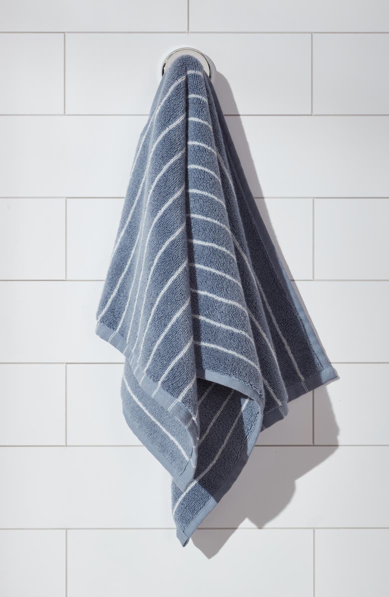 Nordstrom Hydrocotton Stripe Hand Towel, Alternate, color, Blue Chip Multi