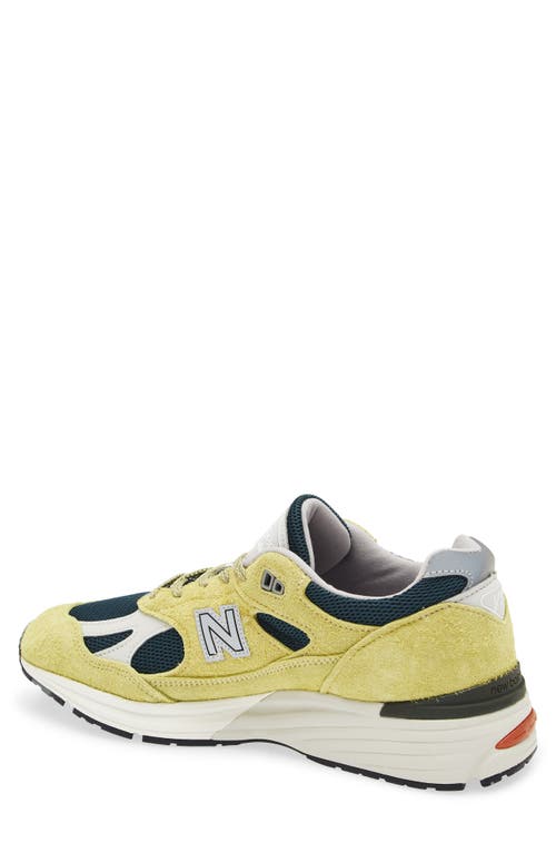 New Balance Made In Uk 991v2 Grape Sorbet Sneakers Beechnut In Multi