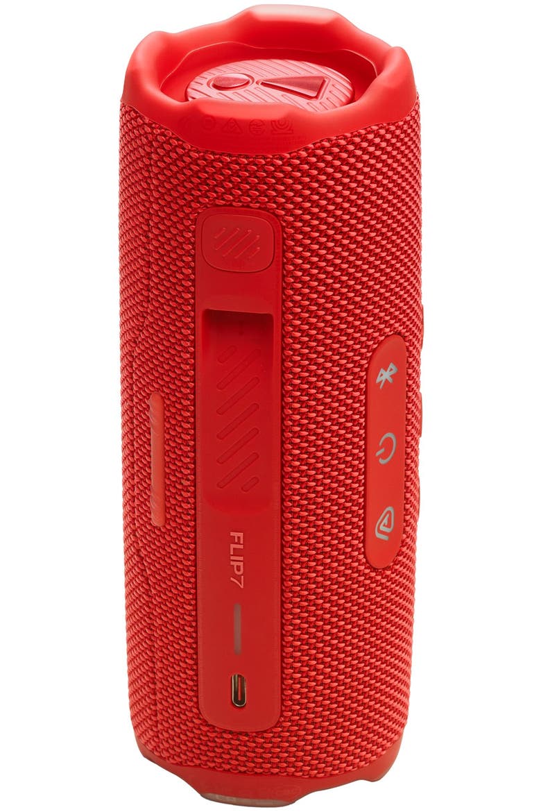Flip 7 Portable Waterproof And Drop-Proof Speaker, Alternate, color, Red