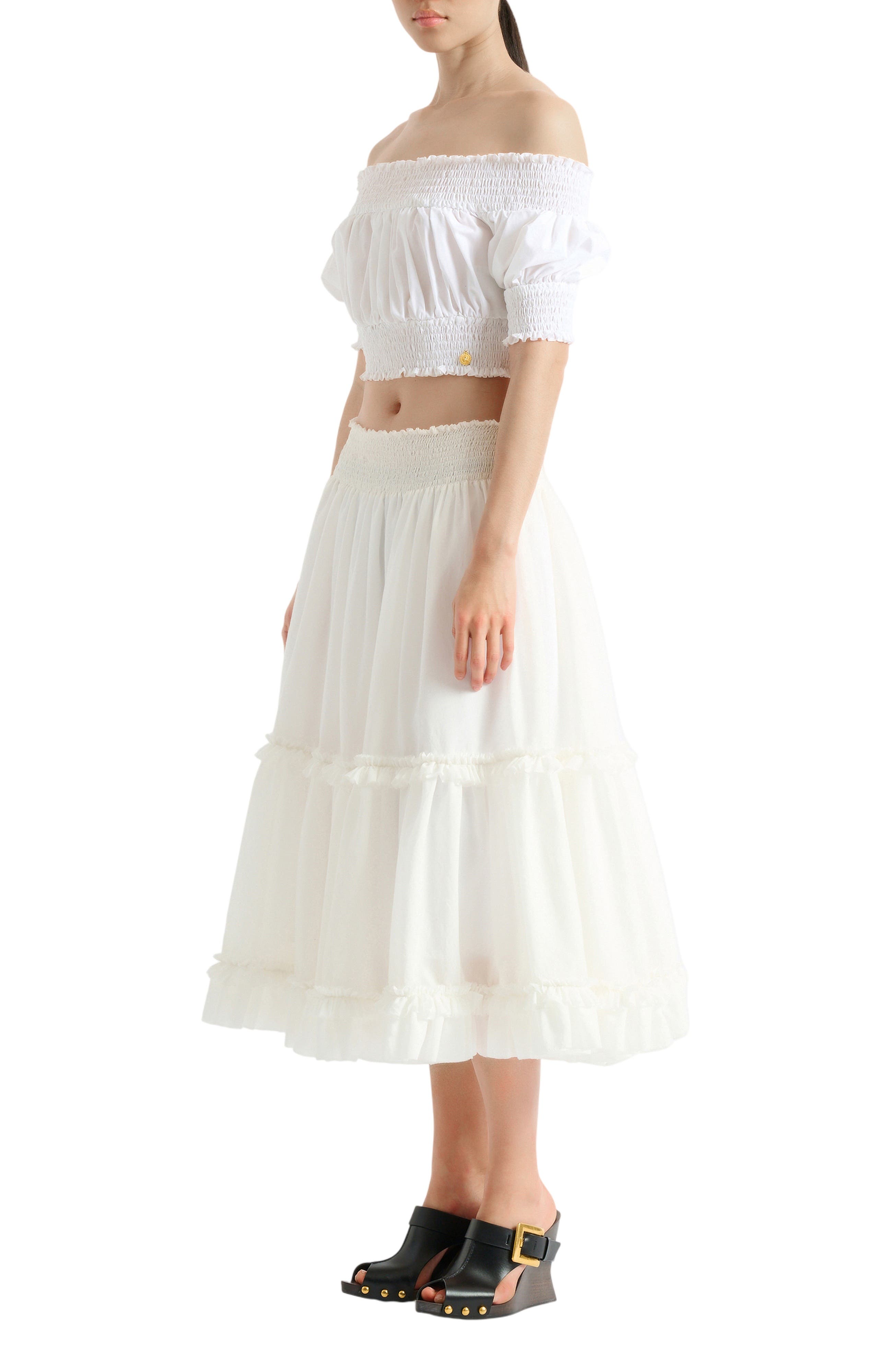 selected white