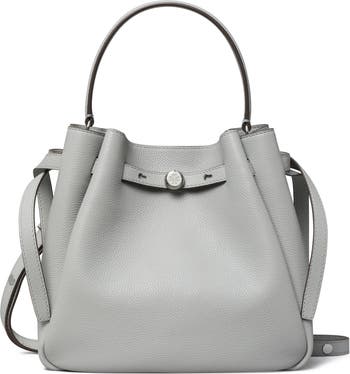 【Tory Burch】ロミー バケットバッグ Light Granite Romy Bucket Bag, Light Granite | Tory Burch UAE