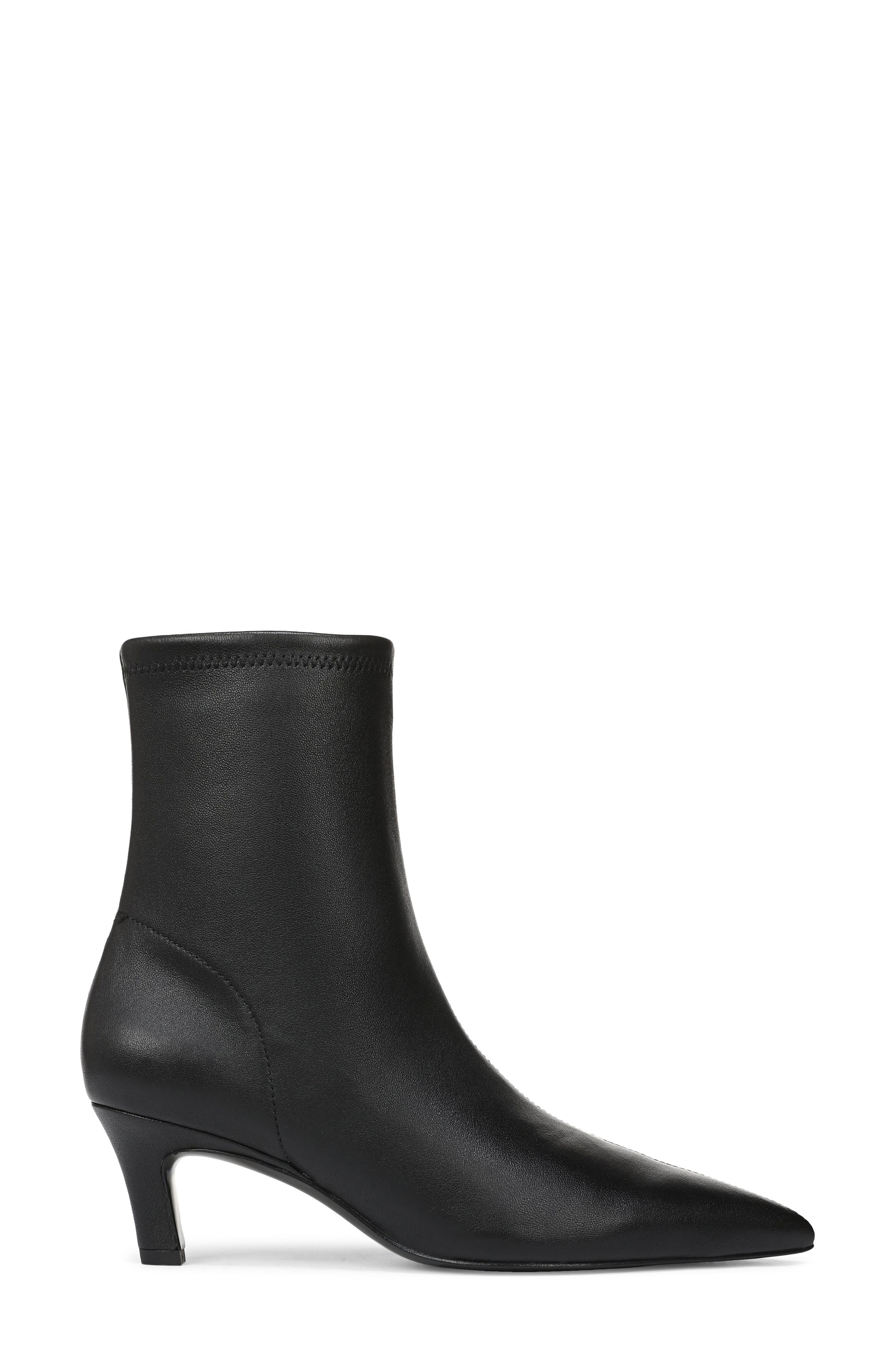 Favorite Daughter Sasha Bootie, Alternate, color, Black Stretch Nappa Leather