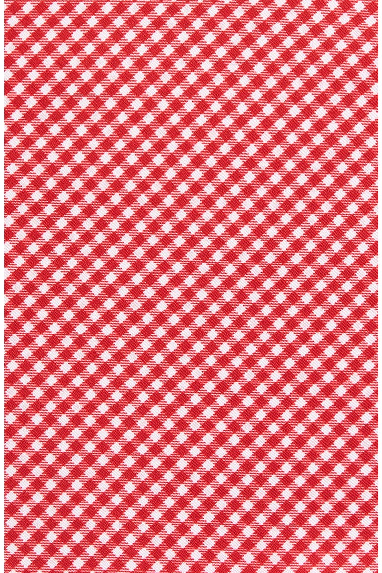 Panel Silk Pocket Square, Alternate, color, RED