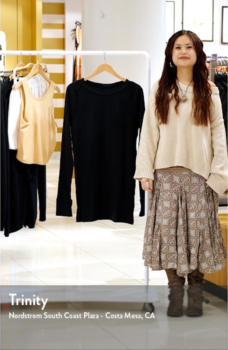 Mixed Stitch Top, sales video thumbnail