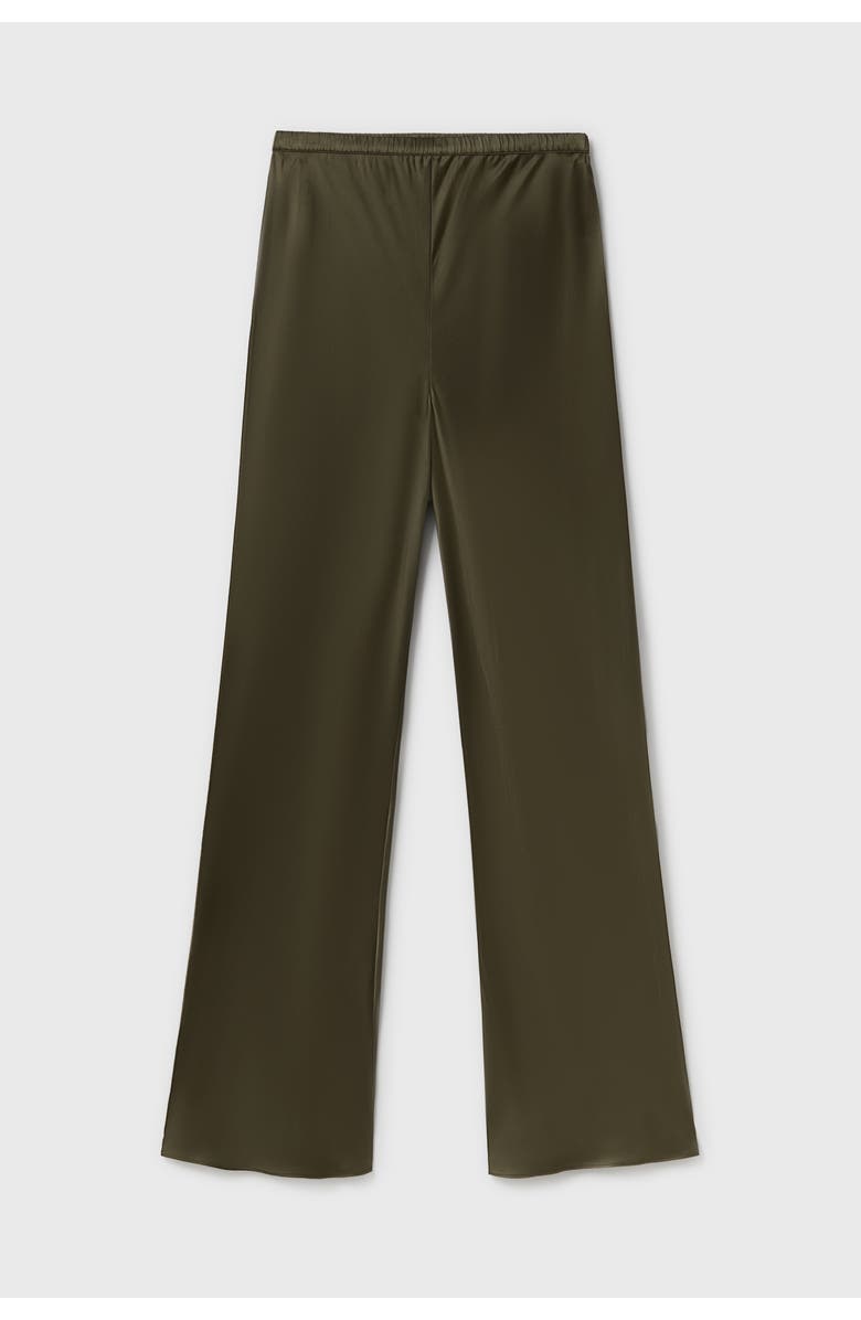 SILK LAUNDRY BIAS CUT PANTS PINE, Main, color,
