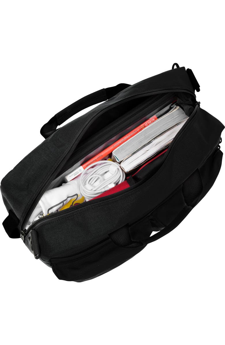 Manhattan Portage Tribeca Bag 3-Way Carry Briefcase, Alternate, color, Black