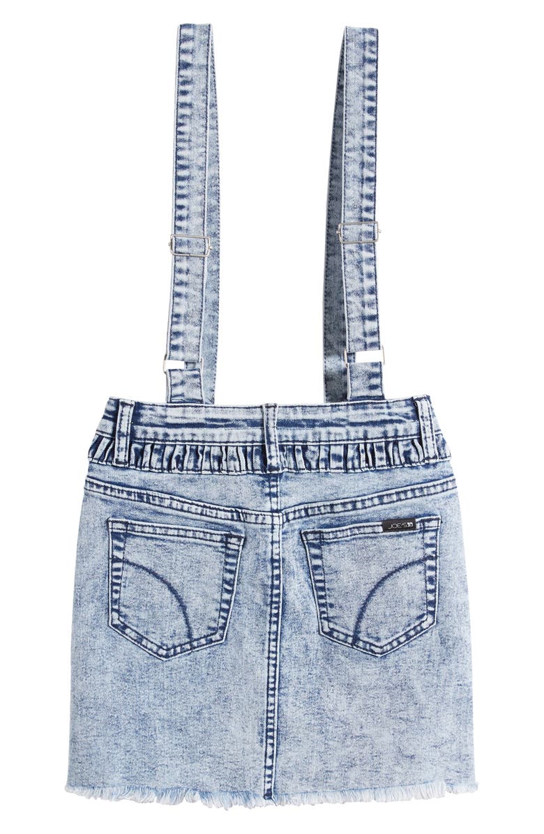Joe's Kids' Paperbag Waist Denim Skirtalls, Alternate, color,