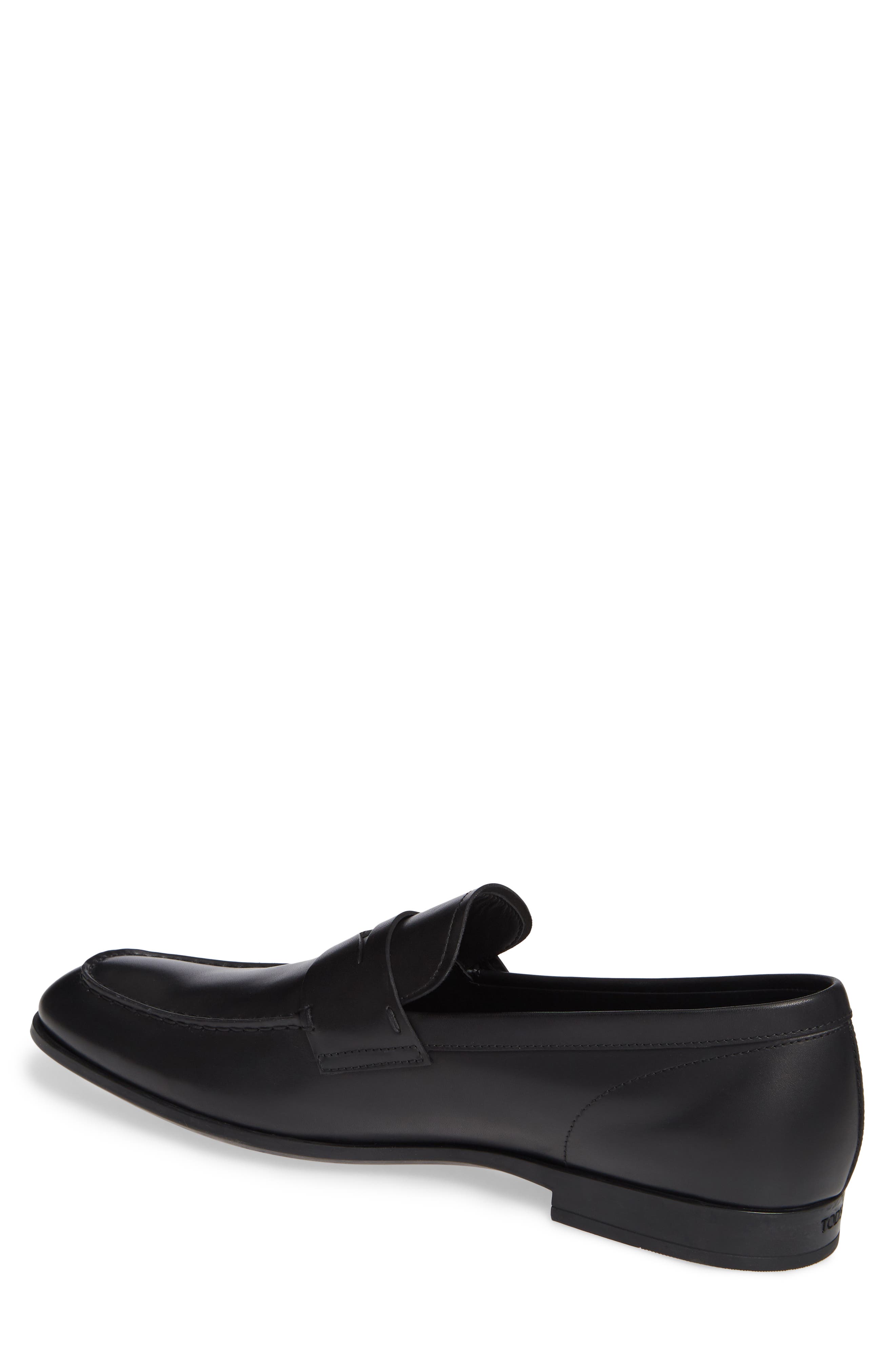 Penny Loafer, Alternate, color, BLACK