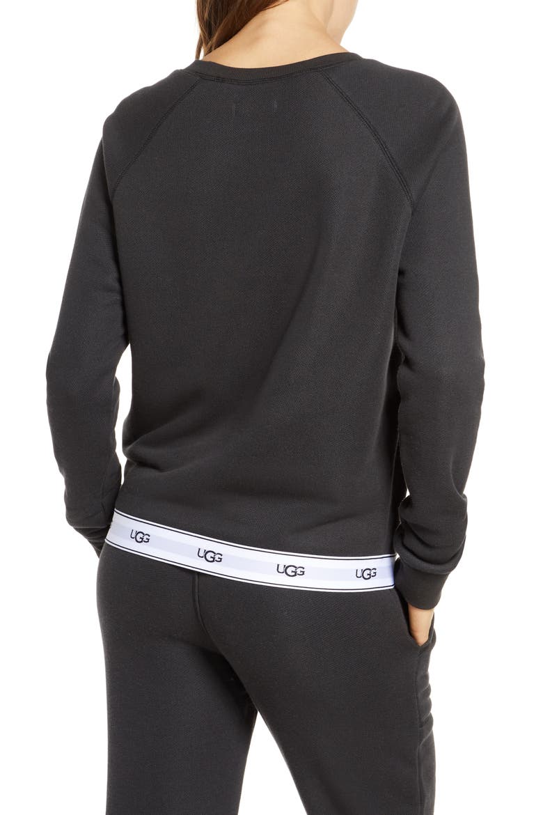 UGG Nena Pullover, Alternate, color, BLACK