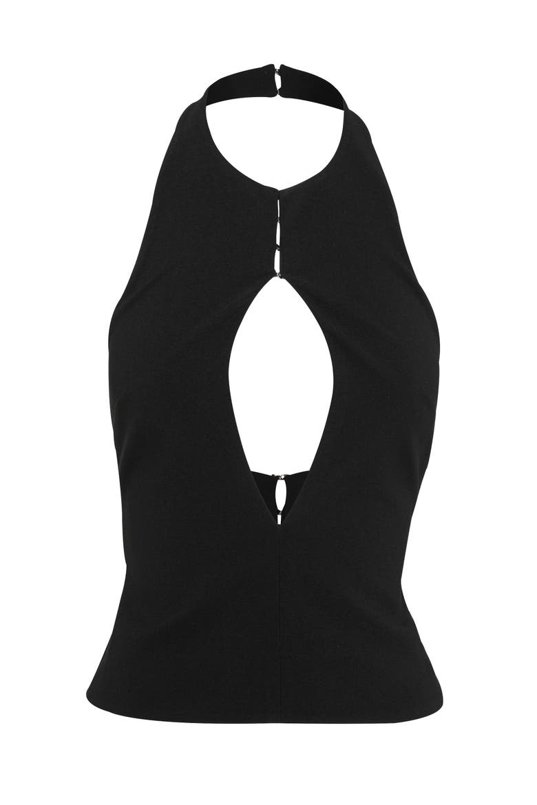 Francesca Top, Alternate, color, Black
