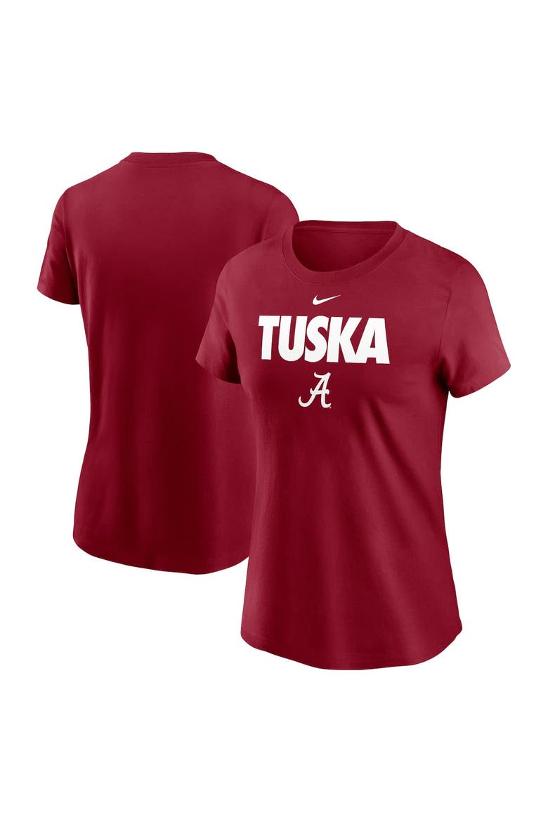 Women's Nike Crimson Alabama Crimson Tide Local Ultimate Chant T-Shirt, Main, color, Crimson