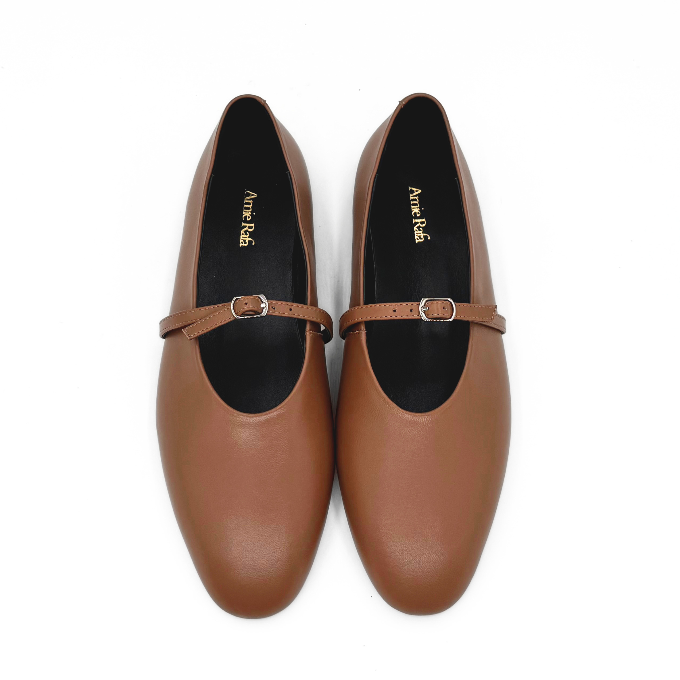 Lara Mary Janes, Alternate, color, Tan