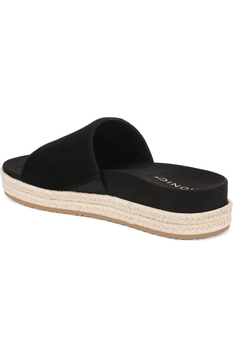 Vionic Yasmina Slide Sandal, Alternate, color, Black