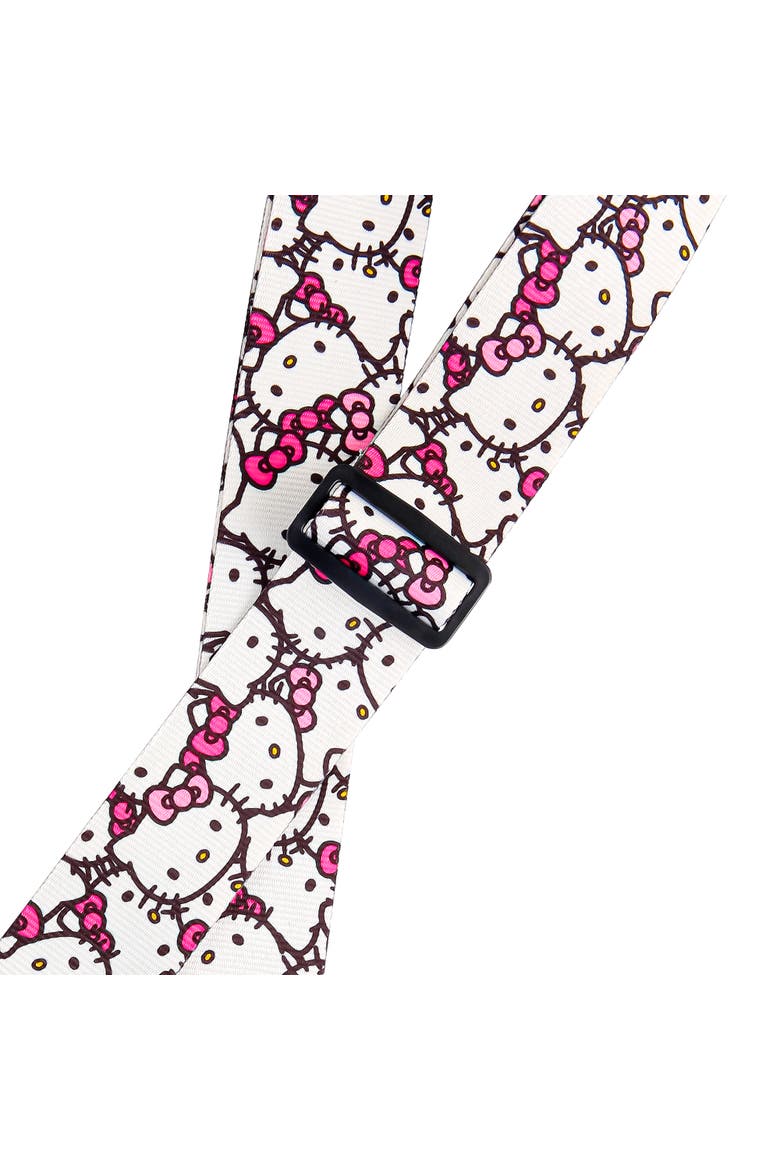 Luggage Strap, 2-Piece Set, Alternate, color, White, Pink