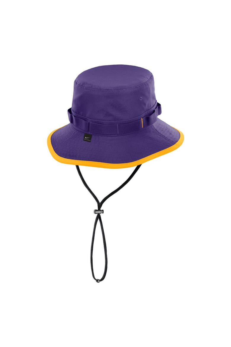 Men's Nike Purple LSU Tigers 2024/25 On-Field Apex Performance Boonie Bucket Hat, Alternate, color, Purple
