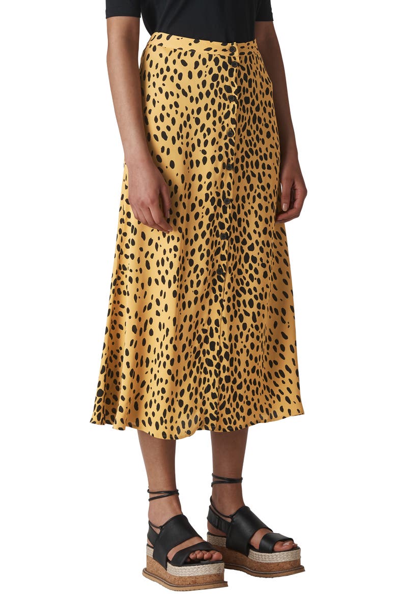 Whistles Pebble Print Skirt, Main, color,