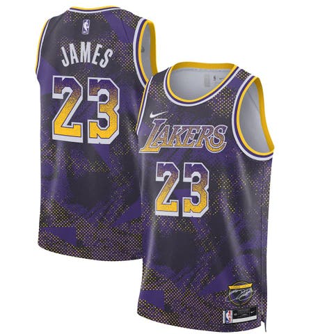 Unisex Nike LeBron James Purple Los Angeles Lakers 2025 Select Series Swingman Player Jersey