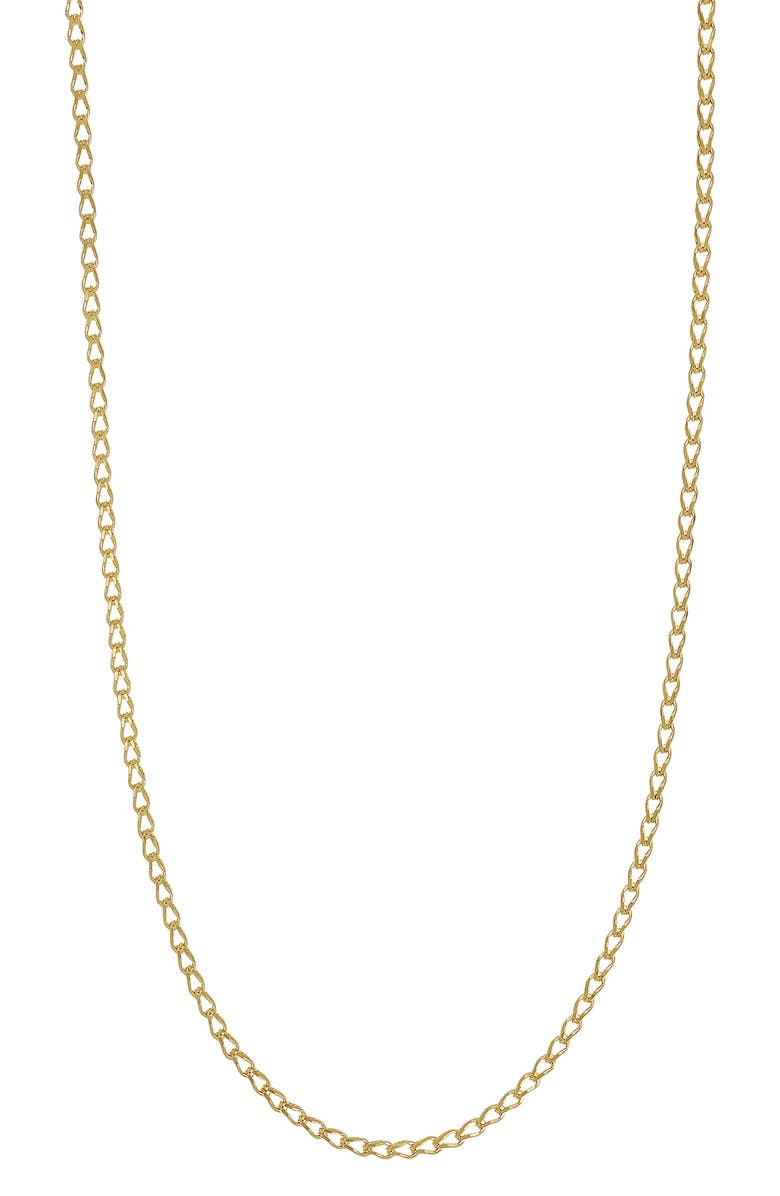 Bony Levy Men's 14K Gold Curb Chain Necklace, Main, color, 