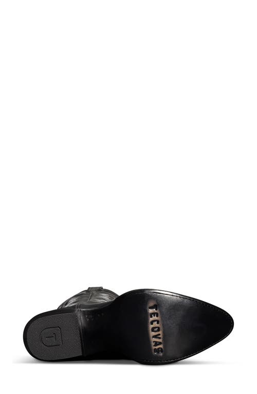 Tecovas The Abby Western Boot In Midnight