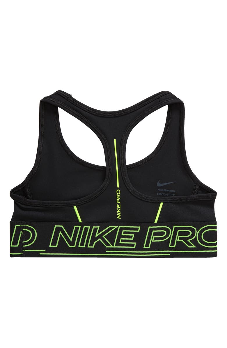 Nike Kids' Pro Swoosh Dri-FIT Sports Bra, Alternate, color, 
