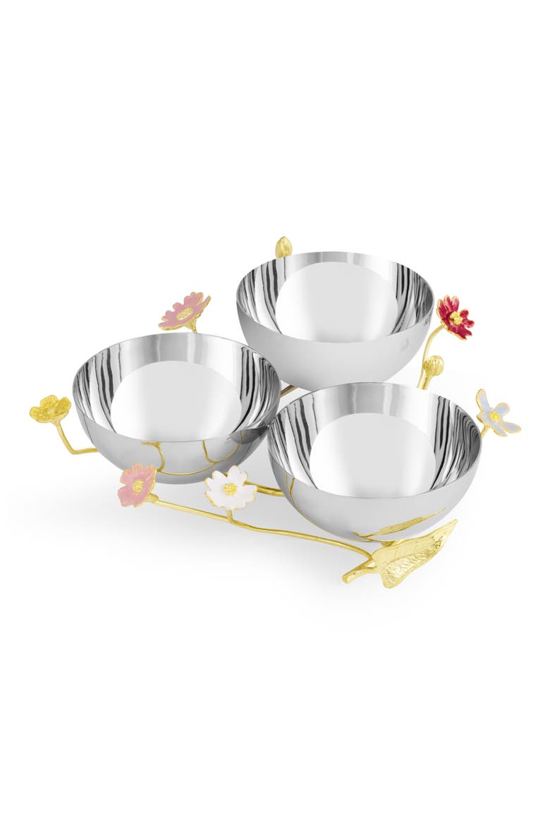 Wildflower Triple Dish, Alternate, color, SILVER MULTI