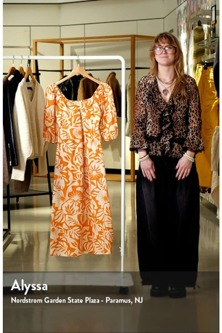Paradise Cove 2 Cotton Midi Dress video