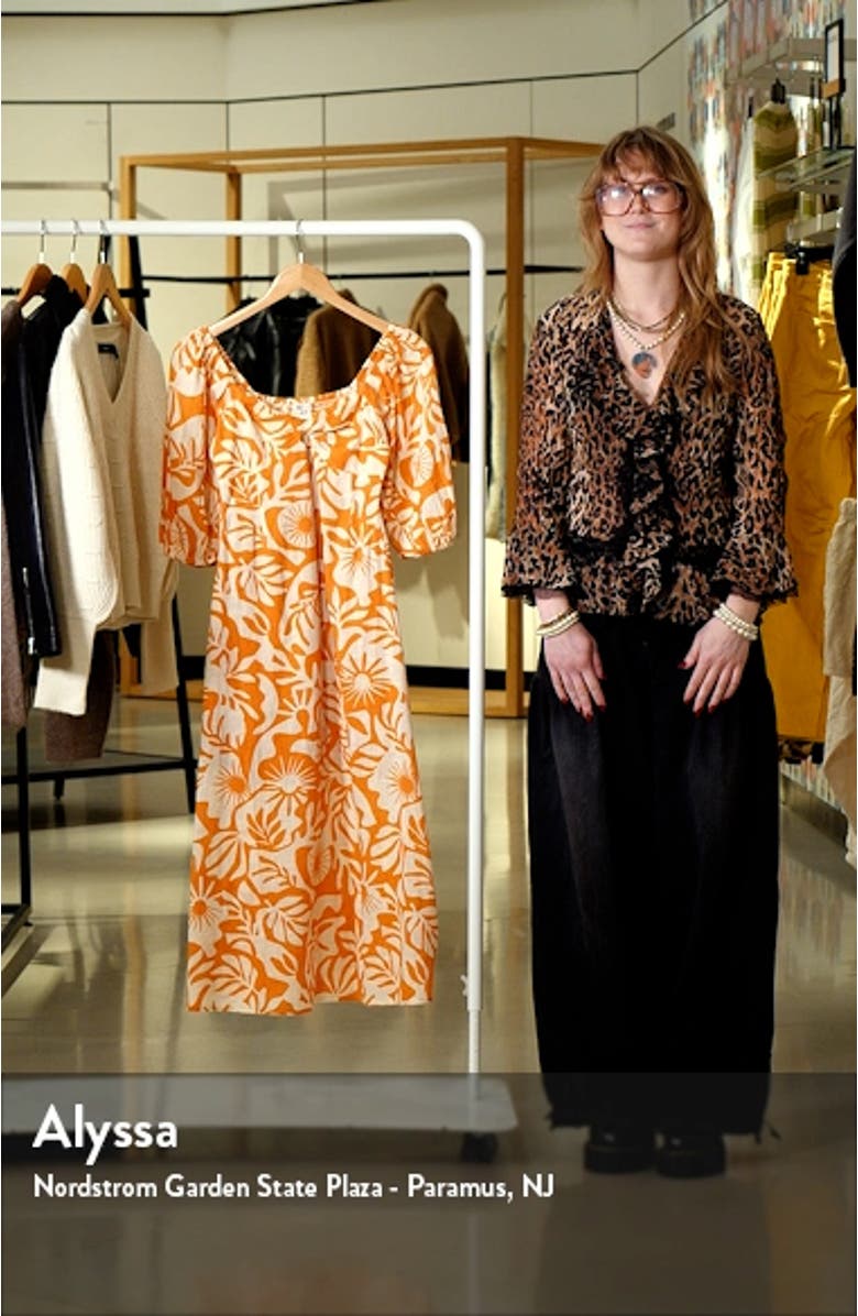 Paradise Cove 2 Cotton Midi Dress, sales video thumbnail