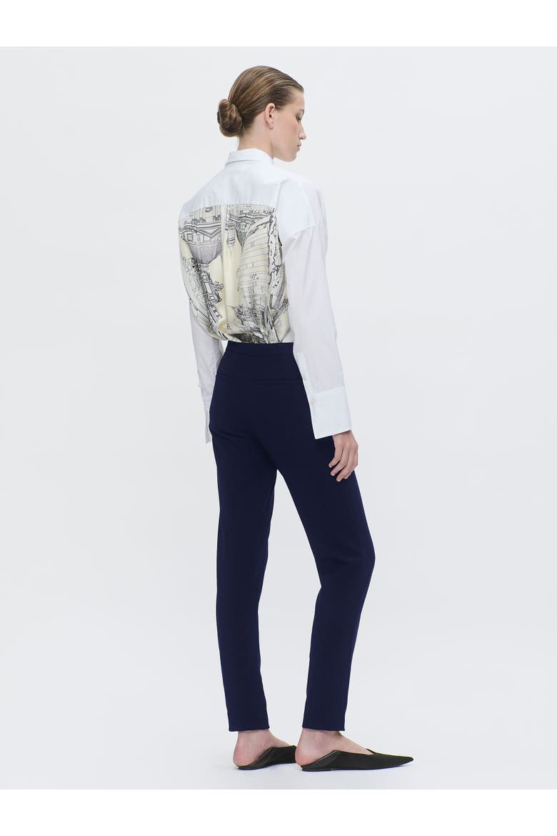 Cory Jersey slim pant, Alternate, color, Blue
