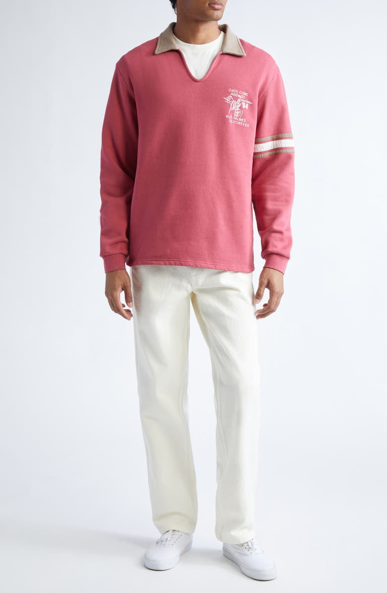 PALMES Coarse Denim Trousers, Alternate, color, Broken White