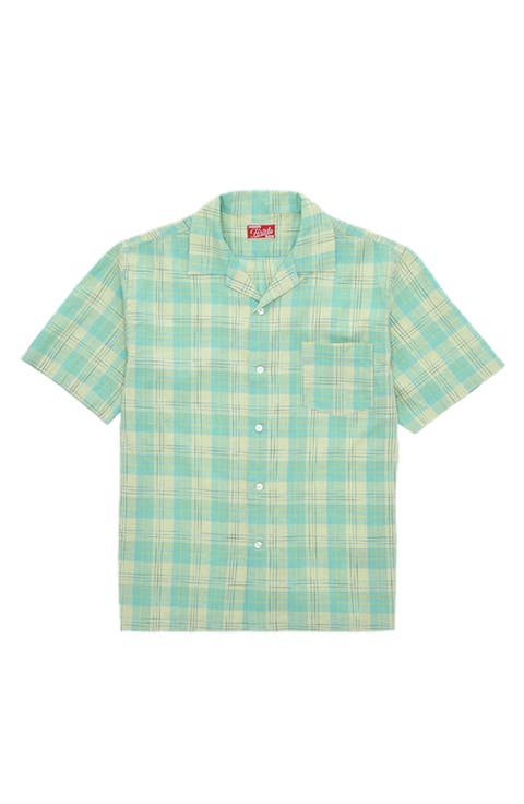 Strike Bowling Cotton Check Shirt