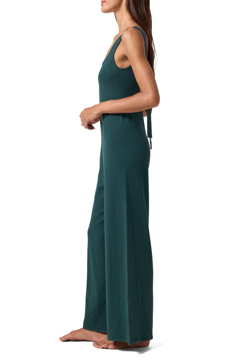 Boho Jumpsuit, Alternate, color, EVERGREEN