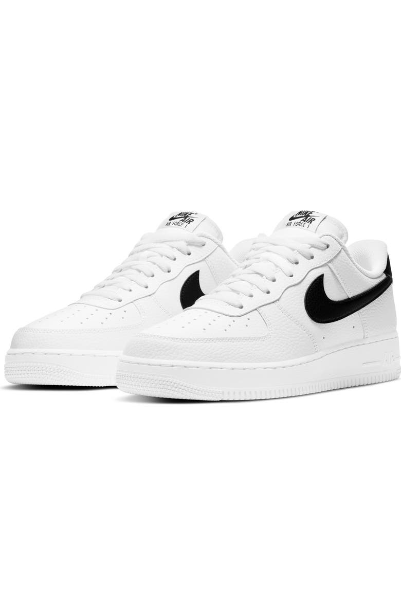 Nike Air Force 1 '07 Basketball Sneaker, Main, color, White/Black