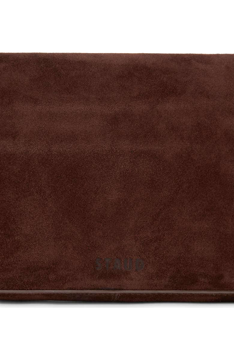 STAUD Harlow Suede Shoulder Bag, Alternate, color,