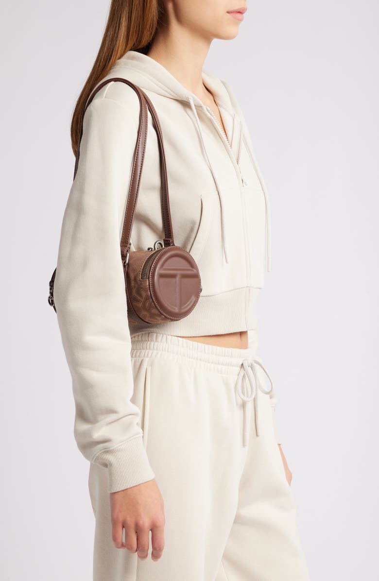 TELFAR Small Monogram Jacquard Duffle Bag, Alternate, color,