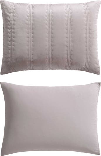 Velvet Linear Stitch Quilt Set