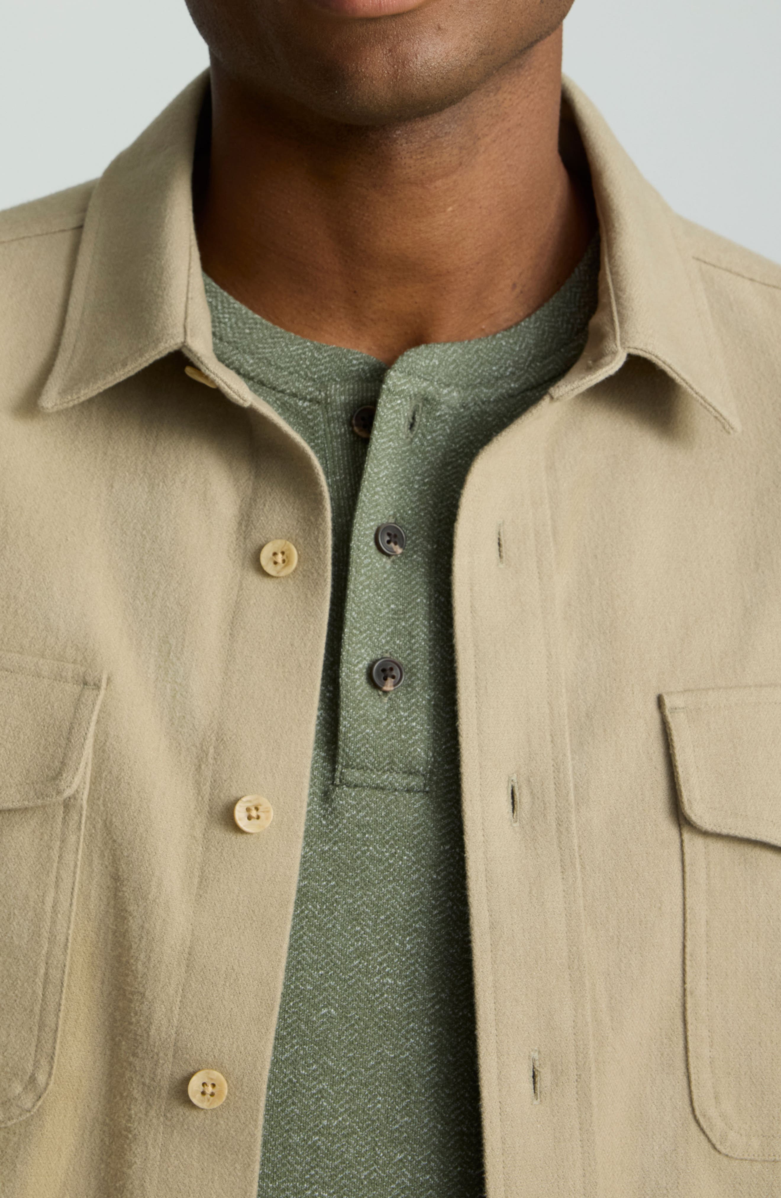 Demarin Cotton Overshirt - image 2