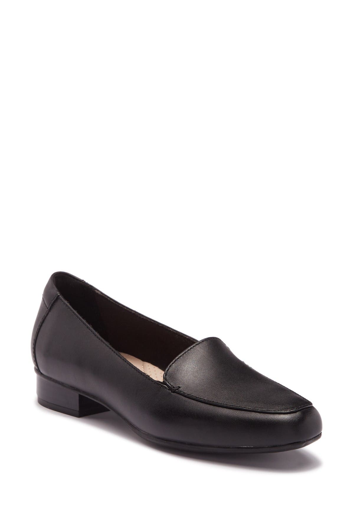 Clarks<sup>®</sup> Juliet Lora Leather Loafer - Multiple Widths Available, Alternate, color, 