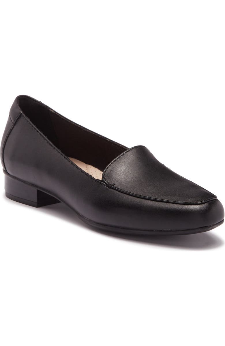 Clarks<sup>®</sup> Juliet Lora Leather Loafer - Multiple Widths Available, Alternate, color,