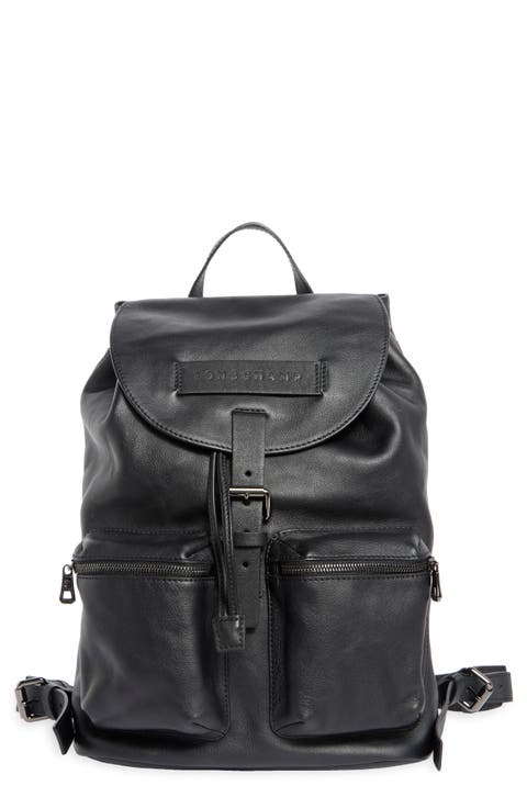 LC3D Medium Leather Backpack