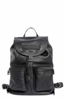 Longchamp LC3D Medium Leather Backpack