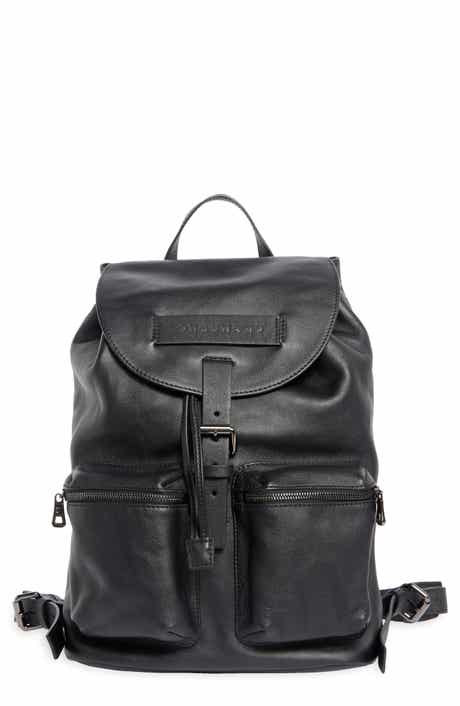 Longchamp LC3D Medium Leather Backpack
