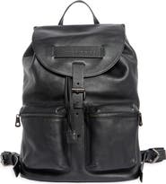 Longchamp LC3D Medium Leather Backpack