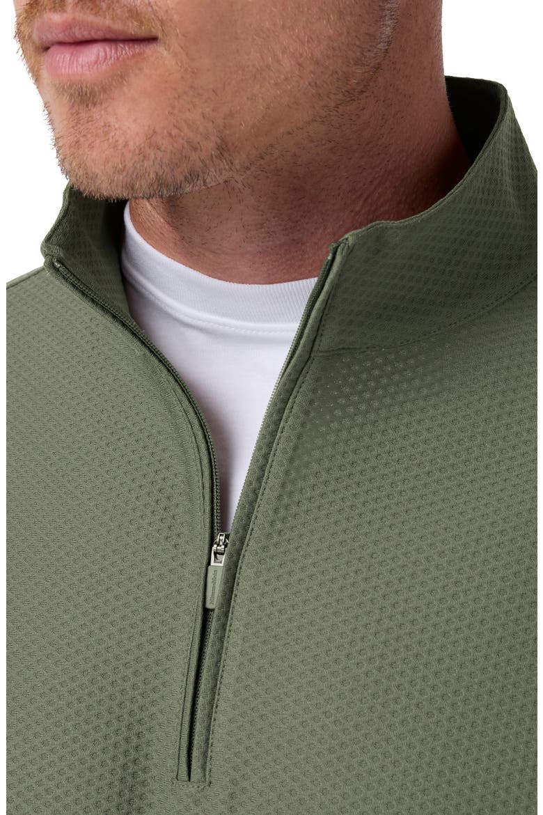 Easton Quarter Zip Sweater, Alternate, color, OLIVE