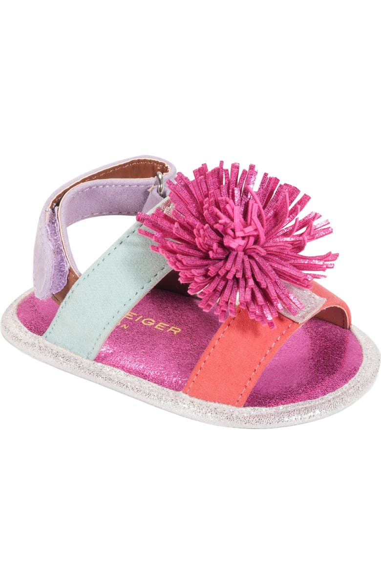 Kurt Geiger London Orson Fringe Slingback Sandal, Main, color,