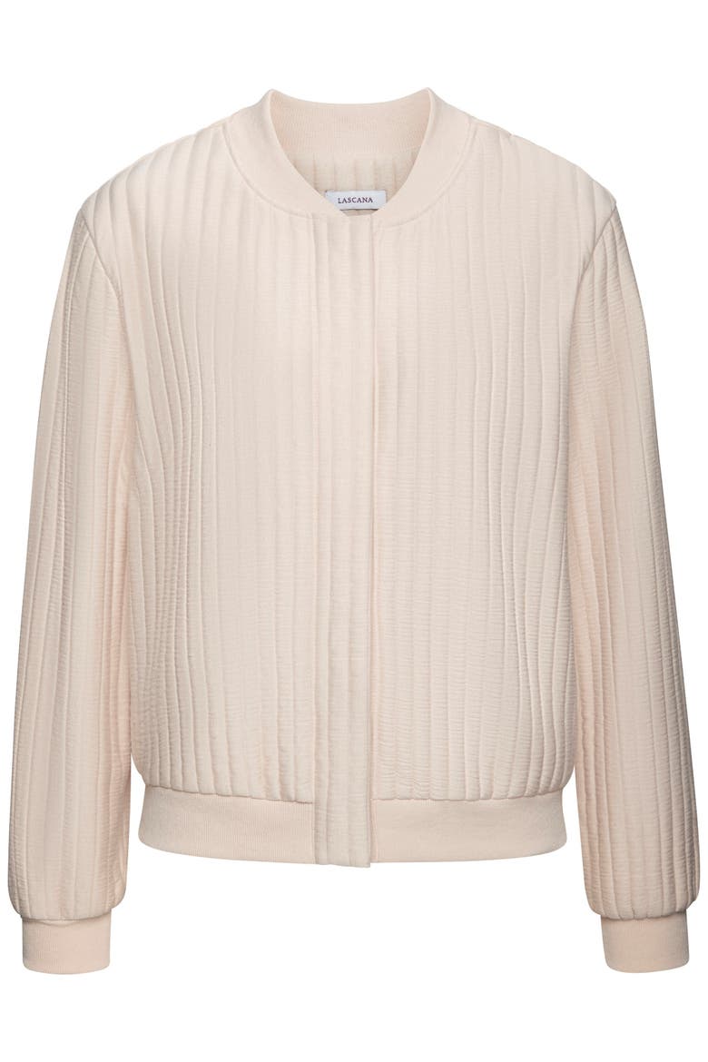 Quilted Bomber Jacket, Alternate, color, Beige