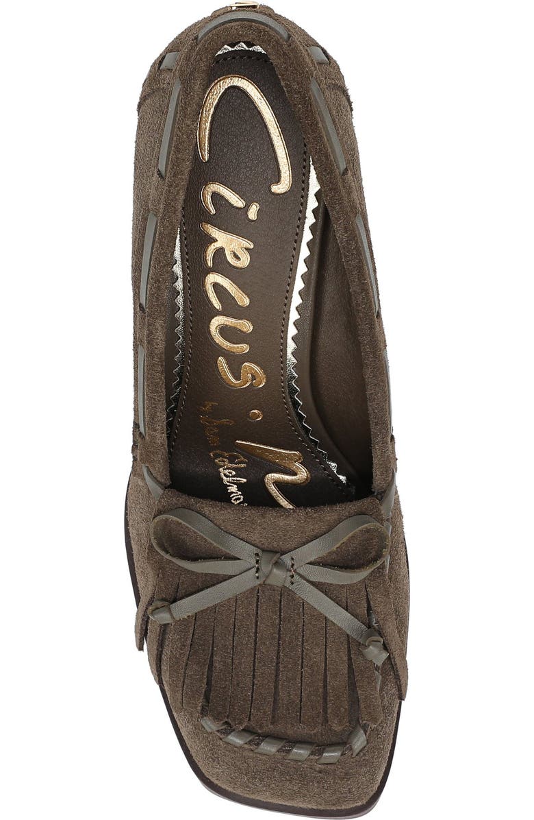 Circus NY by Sam Edelman Ainsley Square Toe Pump, Alternate, color, Olive Wood