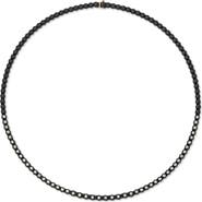 EDEN PRESLEY In The Black 14k Gold Diamond Tennis Necklace