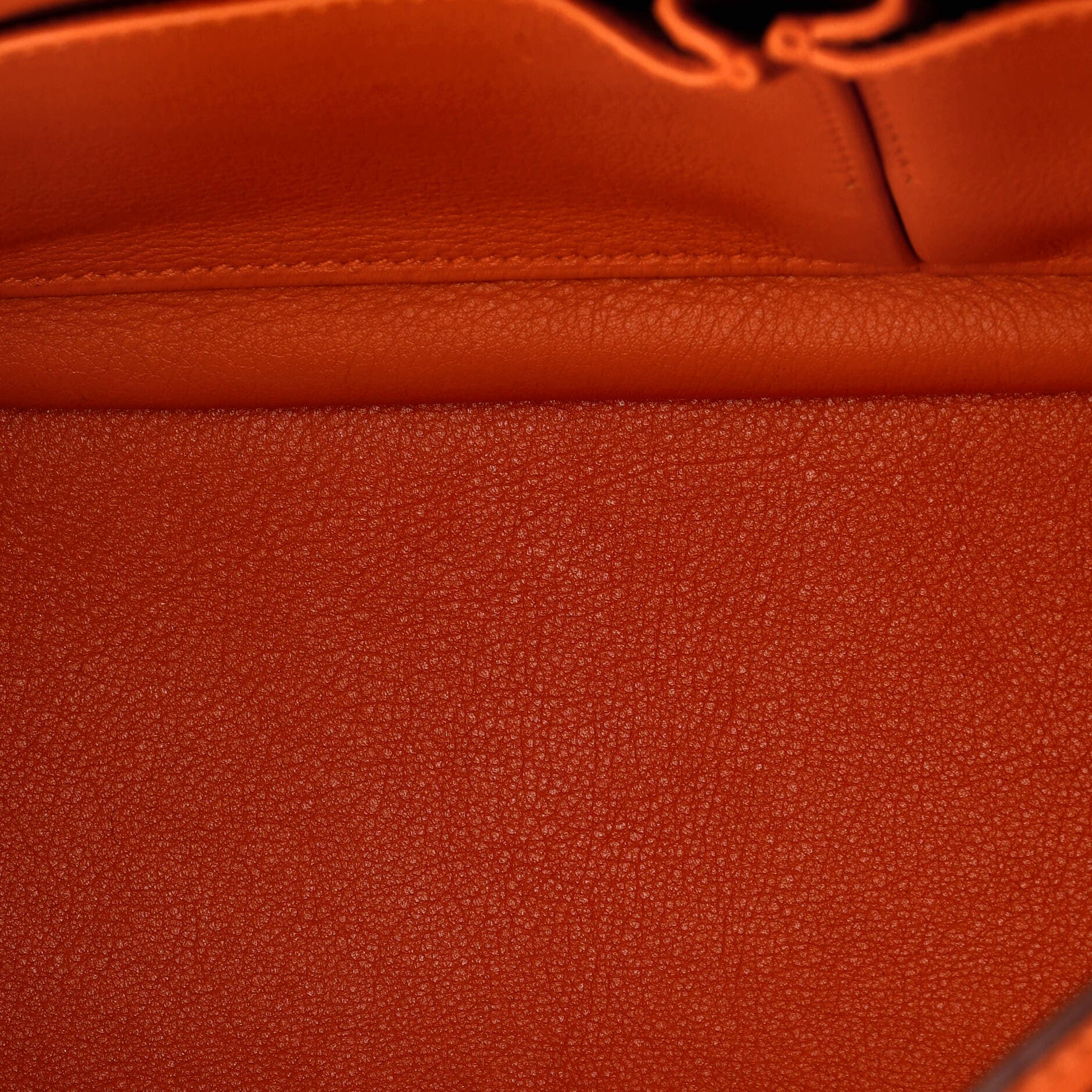 Pre-Owned Hermes Jypsiere Bag Swift 28, Alternate, color, Feu